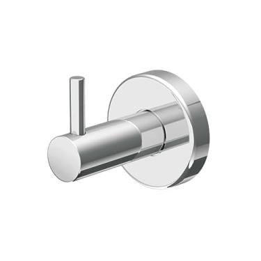 Imagem de Cabide Gancho Athenas Inox e Alumínio Prata Alto Brilho Grego Metal