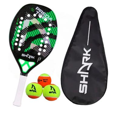 Imagem de Raquete de Beach Tennis Shark Predator L.E - 20mm