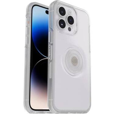 Imagem de OtterBox + Capa Pop Symmetry Clear Series para iPhone 14 Pro Max (apenas) - Embalagem sem varejo - Transparente
