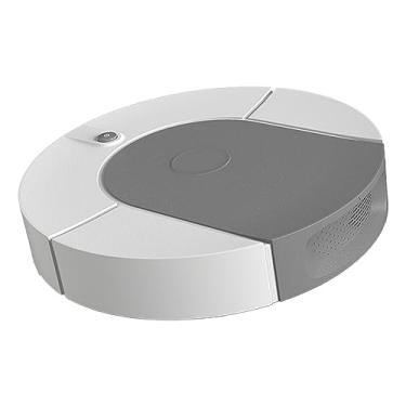 Imagem de Robô Varredor Fino, Aspirador de pó robô Recarregável USB, Sucção Forte Automática para Pisos Duros (Cinza)