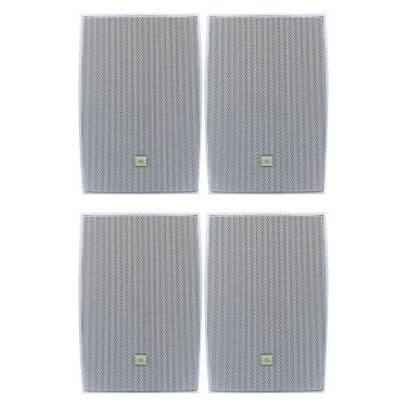 Imagem de Kit 4 Caixas JBL C521B Passiva Branca - 40 Watts RMS