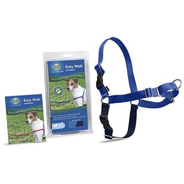 Imagem de PetSafe Peitoral Para Cães Easy Walk Sem Puxar Azul Royal/Azul Marinho Pequeno