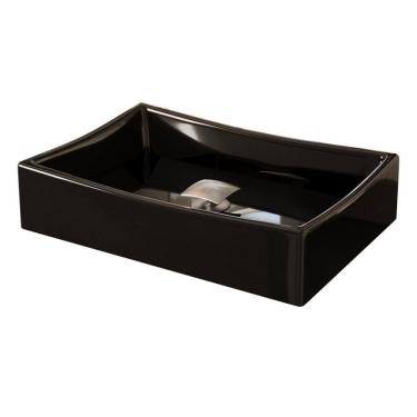 Imagem de Kit Cuba Dalla Preta com Valvula Click Inox