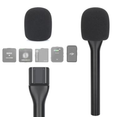 Imagem de YOUSHARES Adaptador de mão para microfone de entrevista para Rode Wireless Go II/Wireless PRO/Wireless ME/DJI Mic/DJI Mic 2