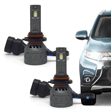 Imagem de Par Lâmpadas HB3 Farol Alto Zafira Ultra Led 10000 Lumens Canbus Canceller Não Acusa 2001 2002 2003 2004 2005 2006