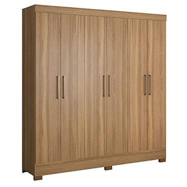Imagem de Guarda-roupa Prático em Mdp, 6 Pts 3 Gvts - 63020 Amendola