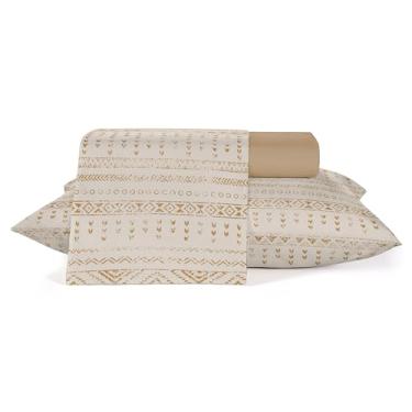 Imagem de Jogo Roupa de Cama 100% Algodão Teka Crystal King