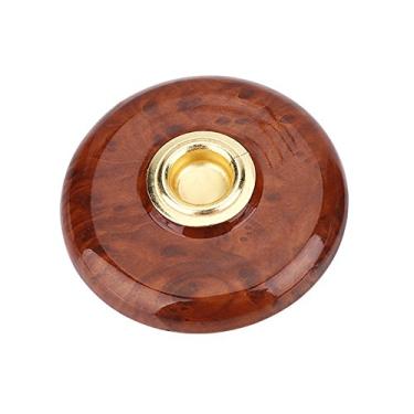 Imagem de Suporte para Descanso de Pino de Violoncelo, Batente de Suporte, Protetor de Piso Antiderrapante para Violoncelo Com Suporte de Plástico e Metal, Rolha de Violoncelo (BROWN)