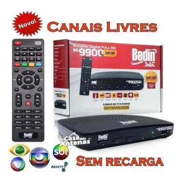Imagem de Antena parabólica com sinal digital - Bedin Sat