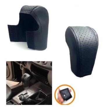 Imagem de Capa Couro Manopla Câmbio Automático Mitsubishi L200 Triton 2014 a 201
