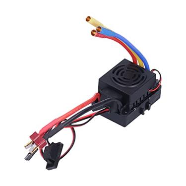 Imagem de 60A ESC à Prova D'água Sem Escova, Resposta Aprimorada do Acelerador, Suporte BEC para Carro RC 1/10, Adequado para Vários Tipos de Bateria