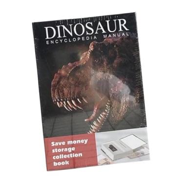 Imagem de YIJU Cofre para livros com fechadura de combinação, cofre para dinheiro de desvio, cofre portátil para mesa, livro oculto para escritório, loja, escola, Style D