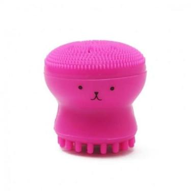 Imagem de Esponja Limpeza Facial Esfoliante Formato Polvo De Silicone - Bc Bora 