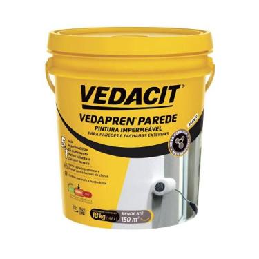 Imagem de Vedapren parede bd 18kg (tampa amarela) - VEDACIT