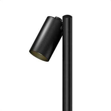 Imagem de Luminária Poste de Jardim Taschibra Moderno Wabi 50 MR16 Bivolt Preto