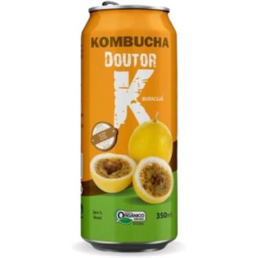 Imagem de Kombucha Orgânica Sabor Maracujá 350ml DRK - Kombucha Doutor K