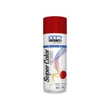 Imagem de Tinta Spray Tekbond Uso Geral Vermelho 350Ml/250G c/6 pcs