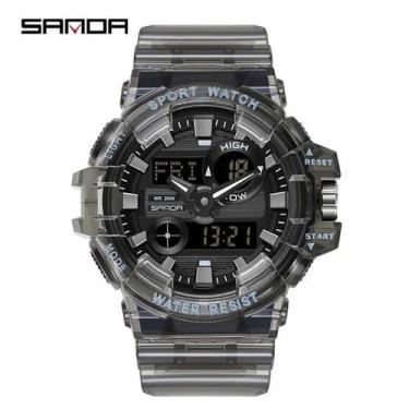 Imagem de Relógio de quartzo estilo G masculino, marca top, esporte, militar, LE