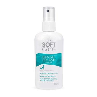 Imagem de Spray Dental Splash Soft Care Pet Society para Cães e Gatos 100ml - Pe
