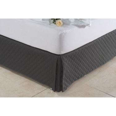 Imagem de Saia Cama Box King Matelasse Ultrassonico forro e babado - Nathalia En