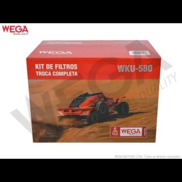 Imagem de Kit filtros Renault Master 2022 a 2024 Wega WKU-580