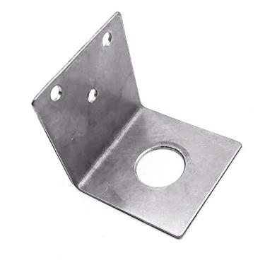 Imagem de Fumei Suporte em L de aço inoxidável NMO para instalação de antenas móveis UHF VHF no carro e caminhão