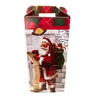 Imagem de Caixa De Vinho Dupla Natal 335x165x8 Mf - Romafele