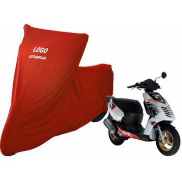 Imagem de Capa De Cobrir Moto Aprilia Sonic Proteção Extrema - Mz, Vermelha