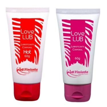 Imagem de Kit 2 Lubrificantes Íntimo Love Lub Base Água Corporal Massagem - Mare