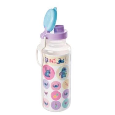 Imagem de Kit 24 Garrafas Stitch Disney 600ml Fun Lembrancinha - PLASDURAN