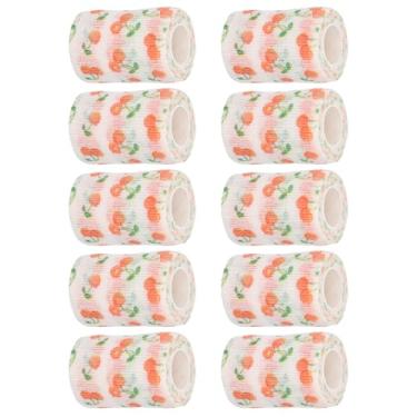 Imagem de 10 Unidades de Fita Autoadesiva para Animais de Estimação, Bandagem Coesiva Autoadesiva para Animais de Estimação, Fita Adesiva para Esportes, Fita Elástica para Tornozelo de