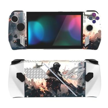 Imagem de PlayVital 2-Pack for ROG Ally Skin Decal, Custom Protective Sticker Vinyl Skin for ROG Ally Accessories, No Residue, Pefect Fit & No Interference- Solitary Vanguard