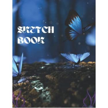 Imagem de Sketchbook: 130 pages Blank paper sketchpad Notebook for sketching, painting,drawing, writing, doodling | 8.5x11 inches