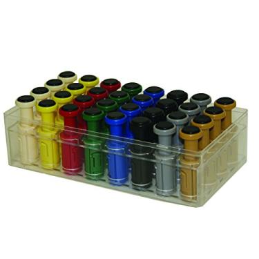 Imagem de Digi-Flex Multi - 32 Additional Finger Buttons w/ Box - 4 Each: Tan, Yellow, Red, Green, Blue, Black, Silver, Gold