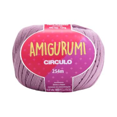 Imagem de Fio Amigurumi Linha Novelo 254m 125g 6802 MALVA