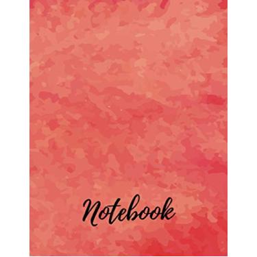 Imagem de Notebook: Water Color College Ruled Lined Pages ( Composition Book , Journal ) Large ( 8.5 x 11 ) Inches
