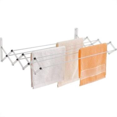 Imagem de Varal Sanfonado Maxeb Aco 0,77M 7000, Branco