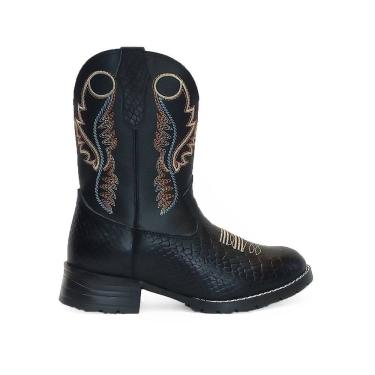 Imagem de Bota Texana Infantil Cano Alto Country Confortável Pampa