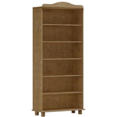 Imagem de Estante Livreiro Madeira Maciça 85 cm 8964 Freijo Milani Store, Freijo