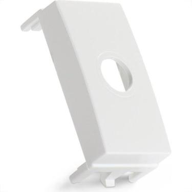 Imagem de Modulo Margirius Sleek Saida Fio Branco 2 Pecas 16042