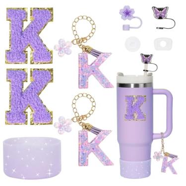 Imagem de Liangang Conjunto de acessórios de copo Stanley de 9 peças, compatível com Stanley Cup 850 g 1,134 g, incluindo 2 peças de capa de palha Stanley e bota, tampa à prova de derramamento, 2 peças de