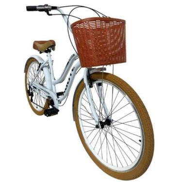 Imagem de Bicicleta retro feminina com marcha vintage aro 26 Beach - Route Bike