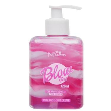 Imagem de HotFlowers Blow Girl Morango Com Creme Gel Hidratante Para Virilha 320