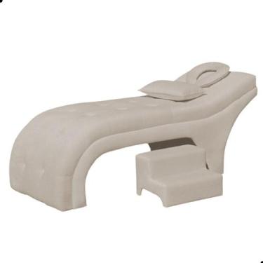 Imagem de Maca Estofada Estética Botonê 80 cm Sobrancelha Cilios - Fina Mobília,