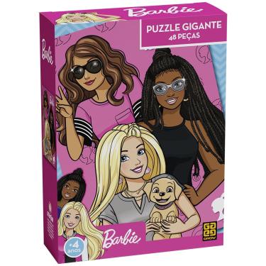 Imagem de JOGO PUZZLE GIGANTE BARBIE - GROW