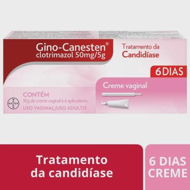 Imagem de Gino canesten creme vaginal 1% 35G com 6 aplicadores