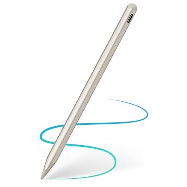 Imagem de Pekarejue Stylus Pencil para Apple iPad 2018-2025, caneta de rejeição de palma com sensibilidade de inclinação de carga rápida para iPad 11-6th, iPad Air 11 polegadas (6ª a 3ª) M2 M3, iPad Pro 11/12.9