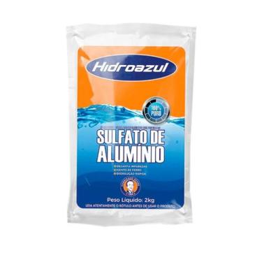Imagem de Sulfato De Alumínio HIDROAZUL Para Piscinas 2 Kg - HIDROAZULD