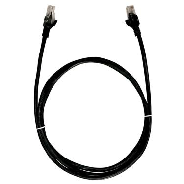 Imagem de Cabo de Rede CAT5e, Patch Cord, PlusCable, PC-ETHU25BK - Preto