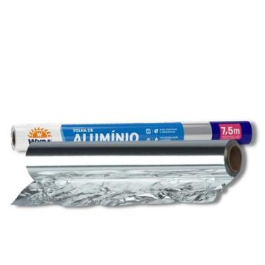 Imagem de Rolo de folha de aluminio 45x7,5 m. c/ 25 un. wyda/mello/vabene - TAMA